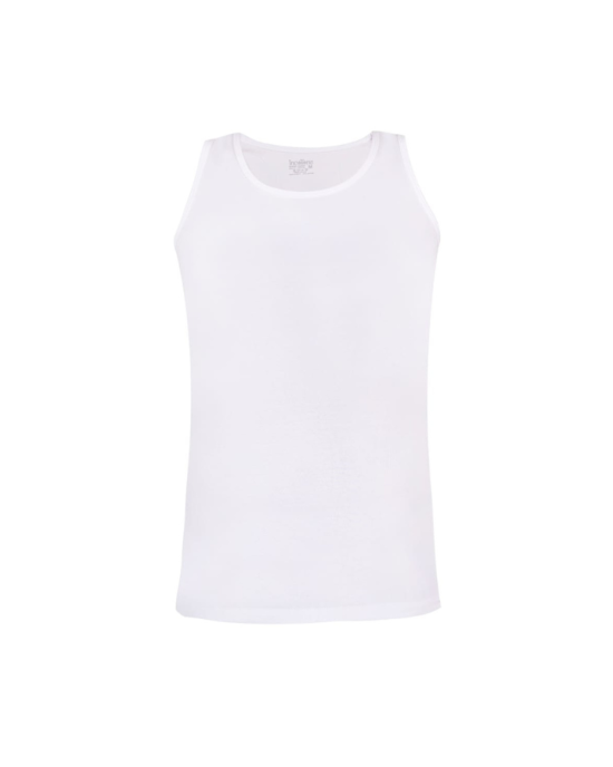 حمالة قطن استريتش رجالي ابيض