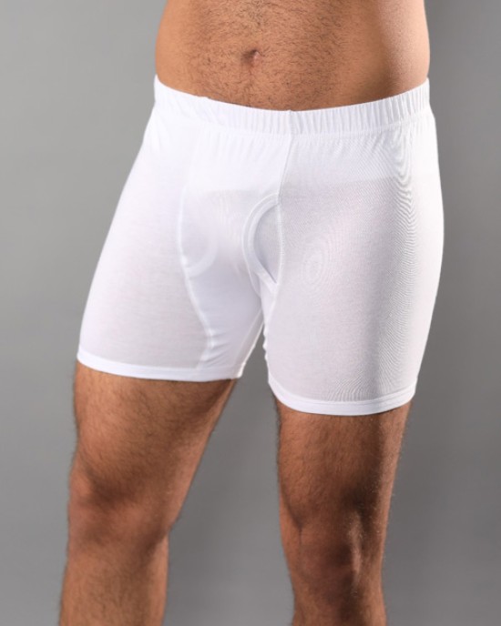 شورت رجالي ابيض