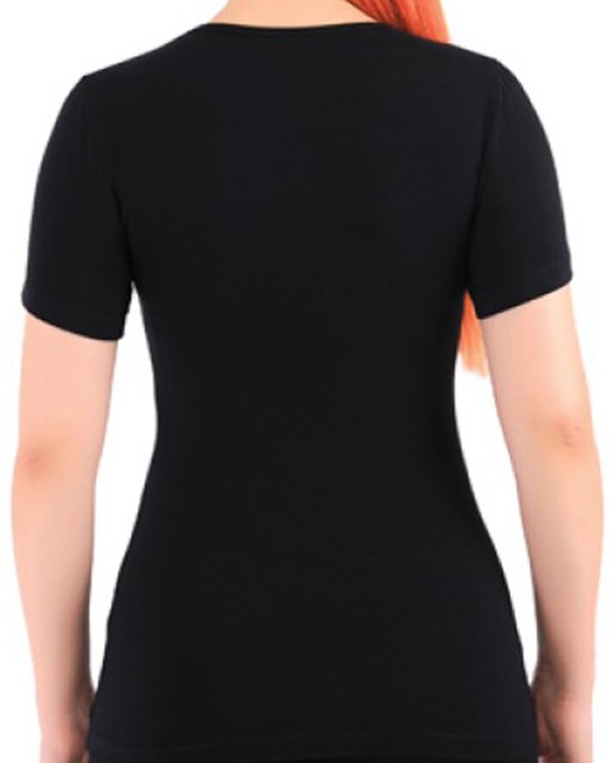 موديل دوران نصف كم حريمي اسود