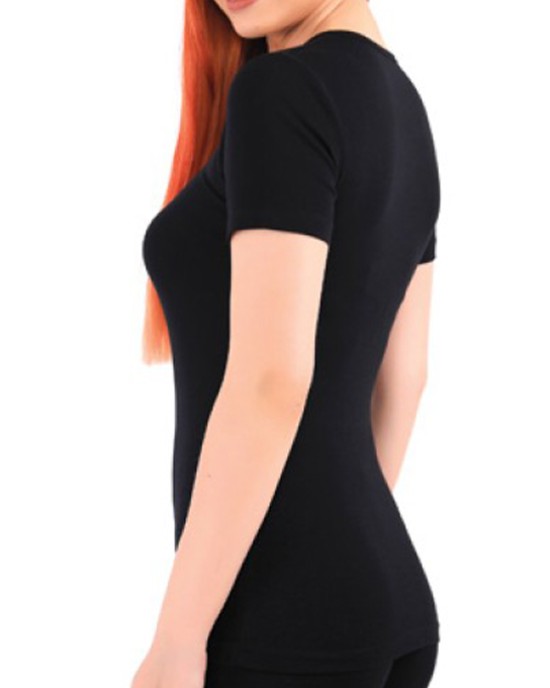 موديل دوران نصف كم حريمي اسود