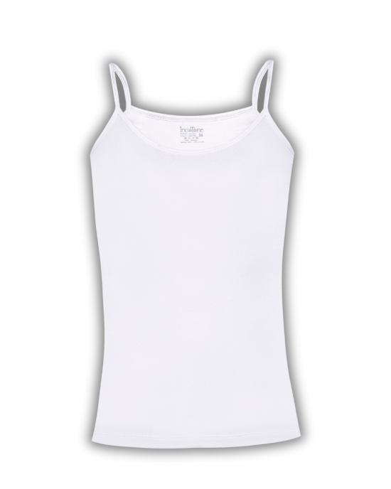 تانك توب اسباجتي ابيض