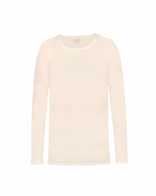 فانلة استرتش كم طويل رجالى بيج